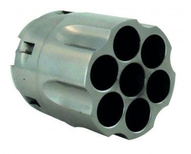 Barillet Pietta acier brossé pour Colt 1851 Navy US Marshall calibre 44 
