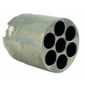Barillet Pietta acier nickelé pour Colt Navy/Army calibre 44 