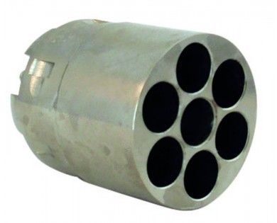 Barillet Pietta acier nickelé pour Colt Navy/Army calibre 44 
