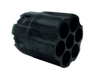 Barillet semi cannelé Pietta acier bronzé pour Colt Navy/Army calibre 44 