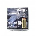 Munitions d'alarme Walther Cal. 9mm Gaz Poivre 