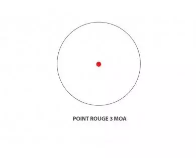 Viseur Point Rouge Bushnell TRS-125 1x22 3 MOA 