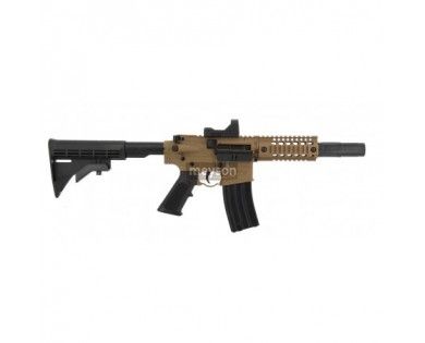 Carabine Crosman Bushmaster MPW Full Auto CO2 calibre 4.5 BB 3 Joules + viseur point rouge 