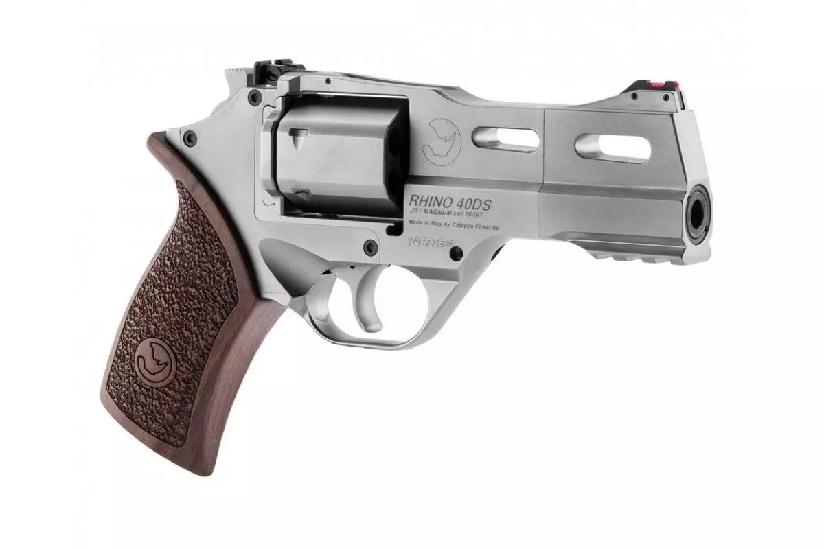 Revolver RHINO 40 DS chromé calibre 357 Mag 
