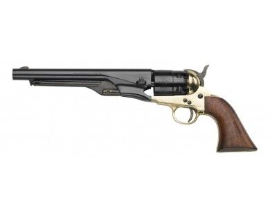 Révolver poudre noire Pietta 1860 Colt Army Sheriff laiton calibre 44 