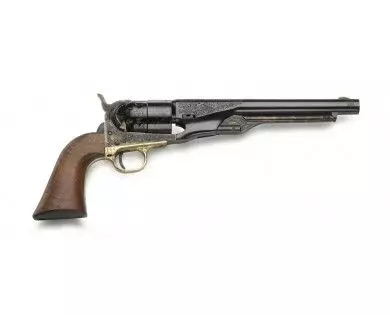 Révolver poudre noire Pietta 1861 Colt Army Union & Liberty acier calibre 44 