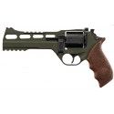 Revolver CHIAPPA Rhino 60 DS 6'' O.D green calibre 357 Mag 