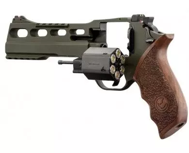 Revolver CHIAPPA Rhino 60 DS 6'' O.D green calibre 357 Mag 