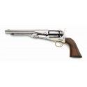 Révolver poudre noire Pietta 1860 Army Old Silver acier calibre 44 