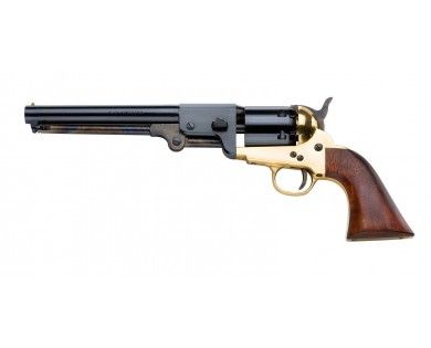 Révolver poudre noire Pietta 1851 Colt Navy Rebnord Confédéré laiton calibre 44 