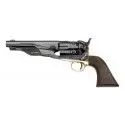 Révolver poudre noire Pietta 1862 Colt Pocket Police Sheriff acier calibre 44 