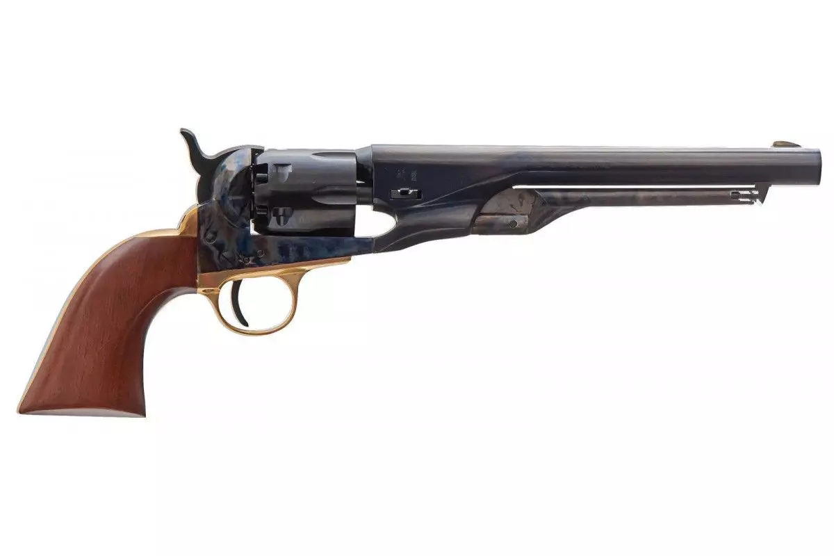 Révolver poudre noire Pietta 1862 Colt Police Sheriff acier calibre 36 