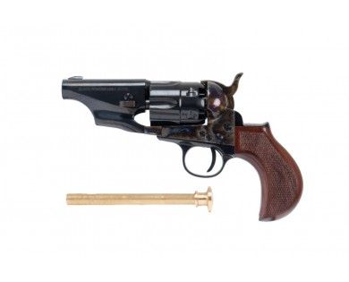 Révolver poudre noire Pietta 1862 Colt Pocket Police Snubnose Thunderer acier calibre 44 