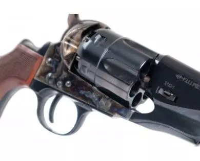 Révolver poudre noire Pietta 1862 Colt Pocket Police Snubnose Thunderer acier calibre 44 