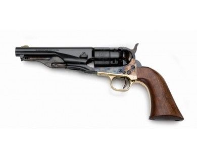 Révolver poudre noire Pietta 1860 Colt Army Sheriff acier calibre 44 