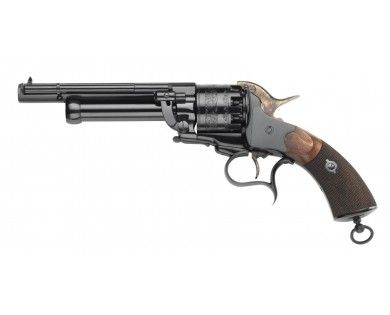 Révolver poudre noire Pietta 1862 LeMat Cavalry acier calibre 44 