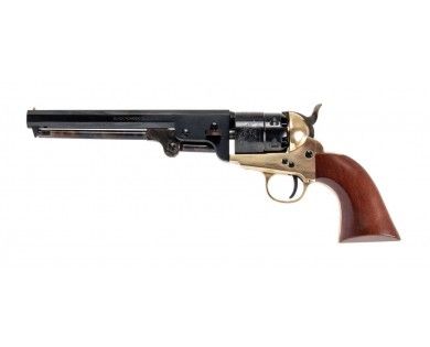 Révolver poudre noire Pietta 1851 REBNORD Navy laiton calibre 44 