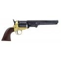 Révolver poudre noire Pietta 1851 Navy Millenium US Martial laiton calibre 44 