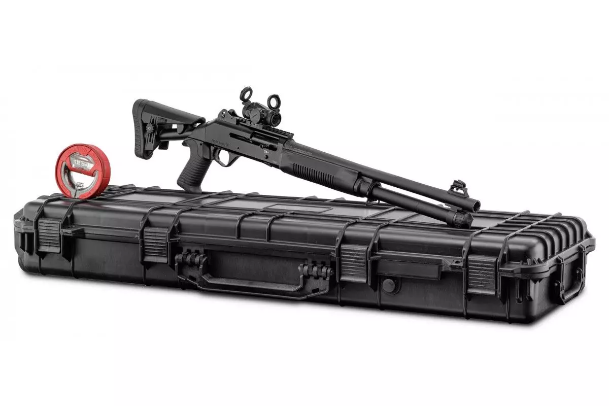 Pack fusil semi auto AKSA S4-FX03 canon 47cm + Viseur Point Rouge FALKE S CAL.12/76 