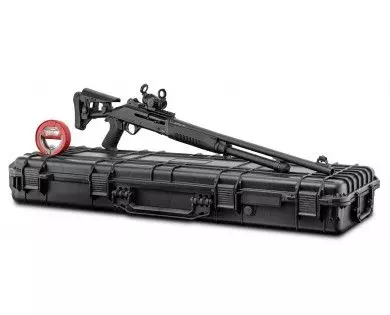 Pack fusil semi auto AKSA S4-FX04 canon 61cm + Viseur Point Rouge FALKE S CAL.12/76 