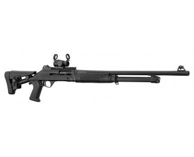 Pack fusil semi auto AKSA S4-FX04 canon 61cm + Viseur Point Rouge FALKE S CAL.12/76 