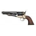 Révolver poudre noire Pietta 1862 Colt Police Pony Express Sheriff laiton calibre 36 