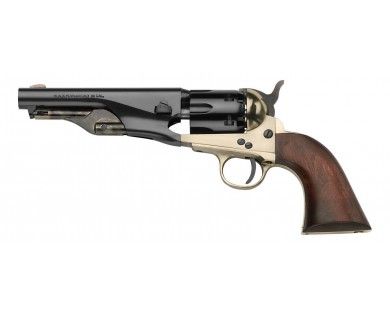 Révolver poudre noire Pietta 1862 Colt Police Pony Express Sheriff laiton calibre 36 
