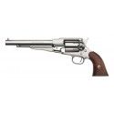 Révolver poudre noire Pietta 1858 Remington acier nickelé calibre 44 