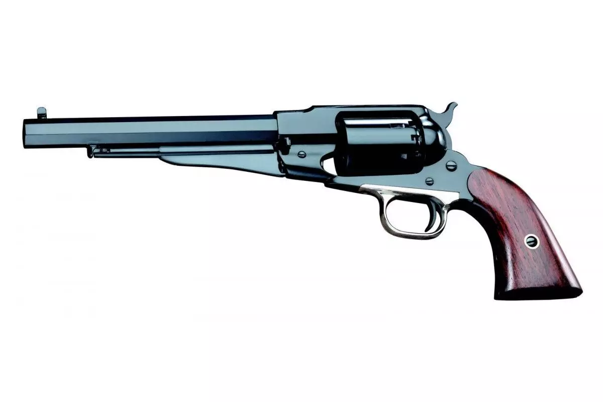 Révolver poudre noire Pietta 1858 Remington New Army Compétition acier calibre 44 