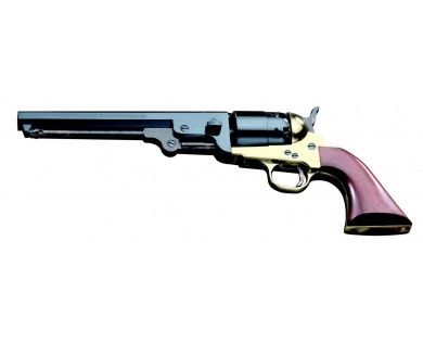 Révolver poudre noire Pietta 1851 Colt Navy Rebnord laiton calibre 36 