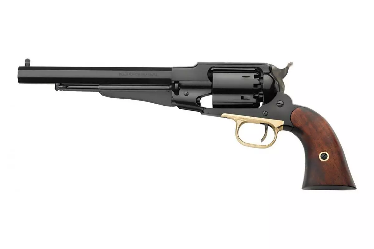 Révolver poudre noire Pietta 1858 Remington New Model Army acier calibre 44 