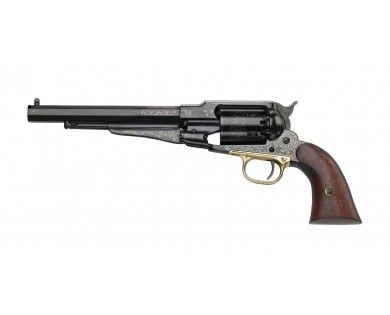 Révolver poudre noire Pietta 1858 Remington Général Custer bronzé laiton calibre 44 