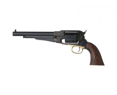Révolver poudre noire Pietta 1858 Remington New Model Army acier jaspé calibre 44 