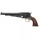 Révolver poudre noire Pietta 1858 Remington New Model Army acier jaspé gravé calibre 44 