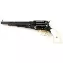 Révolver poudre noire Pietta 1858 Remington New Model Army Ivoirine Cannelé acier calibre 44 