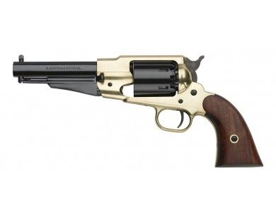 Révolver poudre noire Pietta 1858 Remington Texas Sheriff laiton calibre 44 