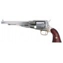 Révolver poudre noire Pietta 1858 Remington New Model Army Inox acier calibre 36 