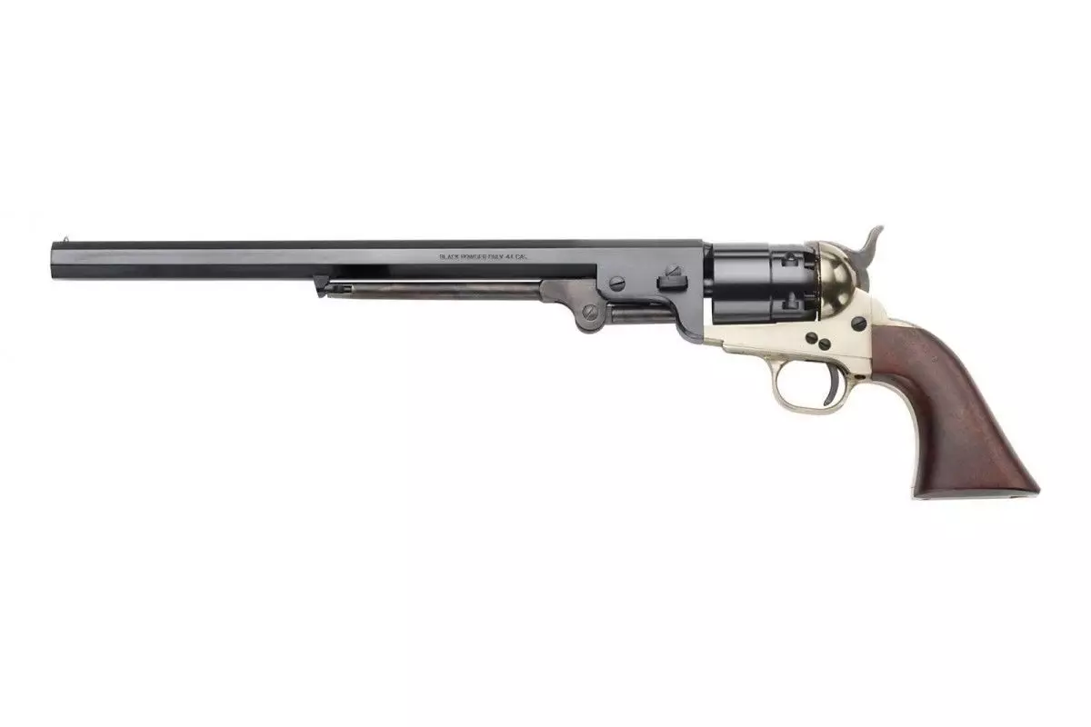 Révolver poudre noire Pietta 1851 Colt Rebnord Carbine laiton calibre 44 