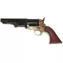 Révolver poudre noire Pietta 1851 Colt Navy Rebnord Sheriff laiton calibre 36 