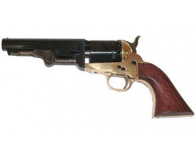 Révolver poudre noire Pietta 1851 Colt Navy Rebnord Sheriff laiton calibre 36 