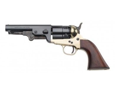 Révolver poudre noire Pietta 1851 Colt Navy Rebnord Sheriff laiton calibre 44 
