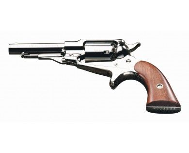 Révolver poudre noire Pietta 1863 Remington Pocket Nickelé laiton calibre 31 