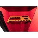 Coffre-fort Rietti pour 18 armes 1500x600x480 mm - fermeture 1 clef - porte et parois 3 mm 