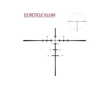 Lunette Burris Four XE 6-24x56 réticule E3 Ballistic 