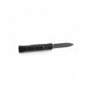 Couteau Ejectable Noir 10.5 cm inox 