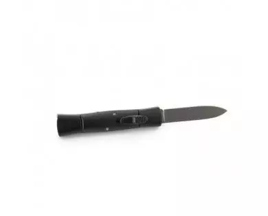 Couteau Ejectable Noir 10.5 cm inox 