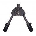 Bipied SPARTAN Javelin Lite noir hauteur 13cm 