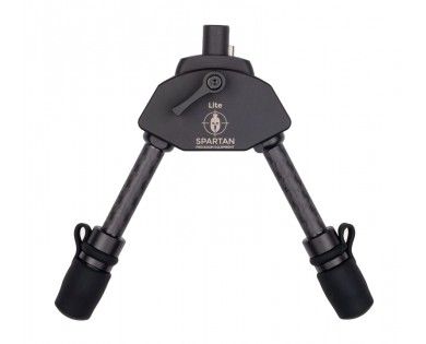 Bipied SPARTAN Javelin Lite noir hauteur 13cm 