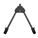 Bipied SPARTAN Javelin Lite noir hauteur 18,5 cm 