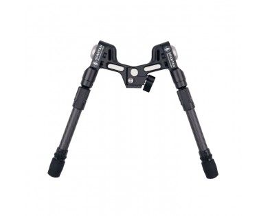 Bipied SPARTAN Valhalla noir rail picatinny hauteur 12 - 21,8 cm 